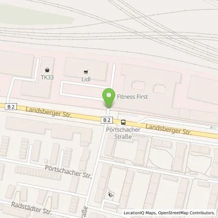 Standortübersicht der Tankstelle Lidl Dienstleistung GmbH & Co. KG in 80687 München