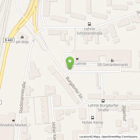 Standortübersicht der Tankstelle Lidl Dienstleistung GmbH & Co. KG in 31275 Lehrte