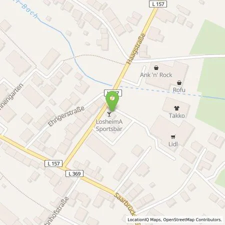 Standortübersicht der Tankstelle Lidl Dienstleistung GmbH & Co. KG in 66679 Losheim am See