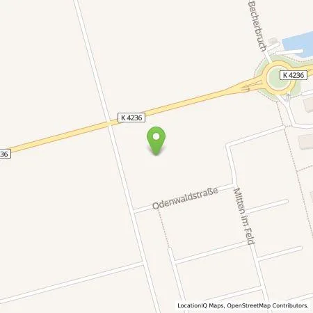 Standortübersicht der Tankstelle Lidl Dienstleistung GmbH & Co. KG in 68542 Heddesheim