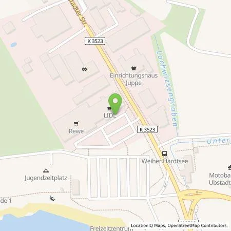 Standortübersicht der Tankstelle Lidl Dienstleistung GmbH & Co. KG in 76698 Ubstadt-Weiher