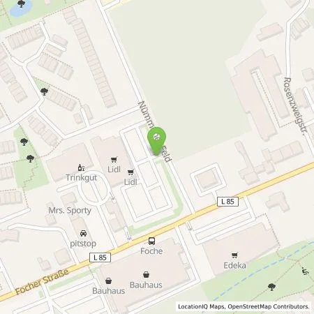 Standortübersicht der Tankstelle Lidl Dienstleistung GmbH & Co. KG in 42719 Solingen