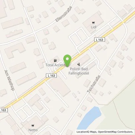 Standortübersicht der Tankstelle Lidl Dienstleistung GmbH & Co. KG in 29683 Bad Fallingbostel