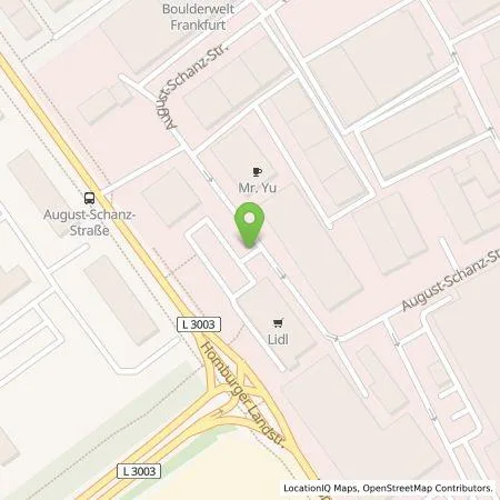 Standortübersicht der Tankstelle Lidl Dienstleistung GmbH & Co. KG in 60433 Frankfurt am Main