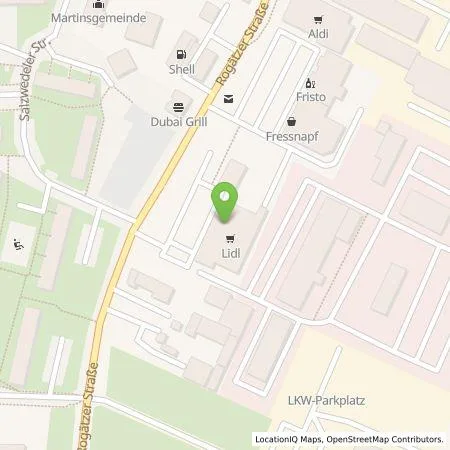Standortübersicht der Tankstelle Lidl Dienstleistung GmbH & Co. KG in 39106 Magdeburg