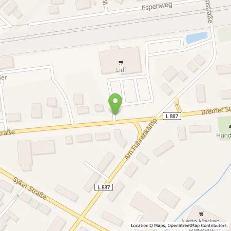 Standortübersicht der Tankstelle Lidl Dienstleistung GmbH & Co. KG in 27751 Delmenhorst