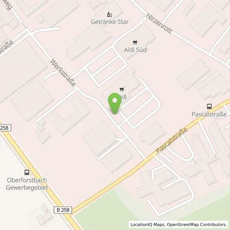 Standortübersicht der Tankstelle Lidl Dienstleistung GmbH & Co. KG in 52076 Aachen