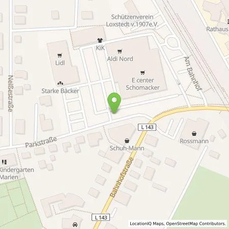 Standortübersicht der Tankstelle Lidl Dienstleistung GmbH & Co. KG in 27612 Loxstedt