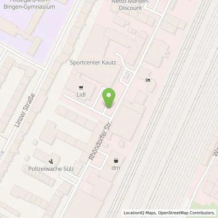 Standortübersicht der Tankstelle Lidl Dienstleistung GmbH & Co. KG in 50939 Köln