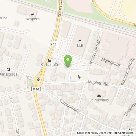 Standortübersicht der Tankstelle Lidl Dienstleistung GmbH & Co. KG in 55120 Mainz-Mombach