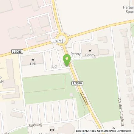 Standortübersicht der Tankstelle Lidl Dienstleistung GmbH & Co. KG in 34497 Korbach