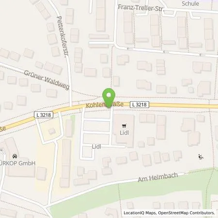 Standortübersicht der Tankstelle Lidl Dienstleistung GmbH & Co. KG in 34121 Kassel