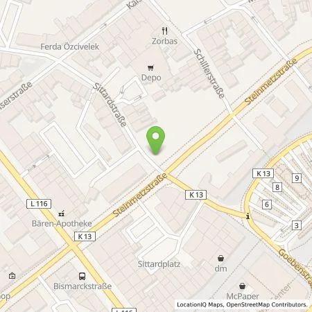 Standortübersicht der Tankstelle Lidl Dienstleistung GmbH & Co. KG in 41061 Mönchengladbach