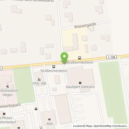 Standortübersicht der Tankstelle Lidl Dienstleistung GmbH & Co. KG in 27628 Hagen im Bremischen