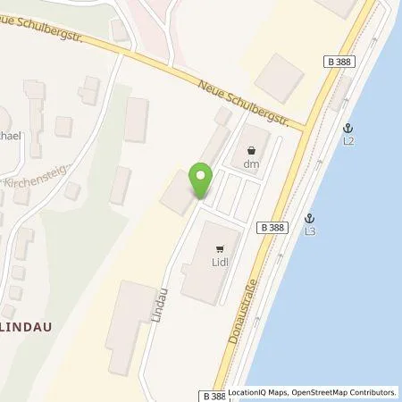 Standortübersicht der Tankstelle Lidl Dienstleistung GmbH & Co. KG in 94034 Passau