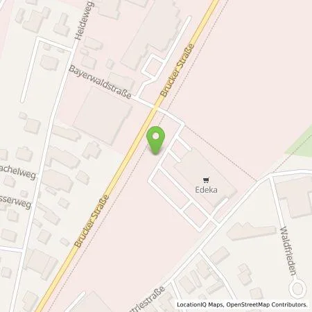 Standortübersicht der Tankstelle Lidl Dienstleistung GmbH & Co. KG in 93149 Nittenau-Bergham