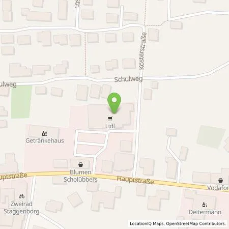 Standortübersicht der Tankstelle Lidl Dienstleistung GmbH & Co. KG in 49757 Werlte
