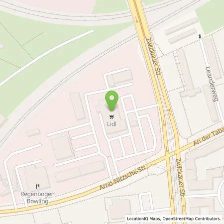 Standortübersicht der Tankstelle Lidl Dienstleistung GmbH & Co. KG in 04277 Leipzig-Marienbrunn