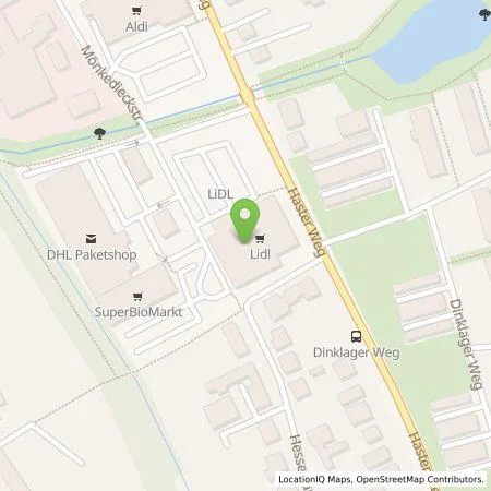 Standortübersicht der Tankstelle Lidl Dienstleistung GmbH & Co. KG in 49088 Osnabrück