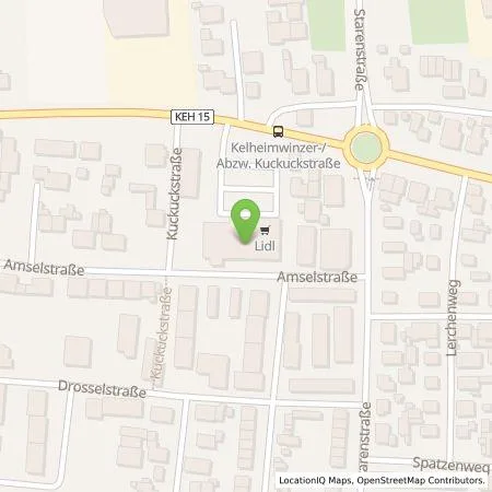 Standortübersicht der Tankstelle Lidl Dienstleistung GmbH & Co. KG in 93309 Kelheim