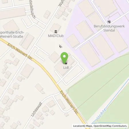 Standortübersicht der Tankstelle Lidl Dienstleistung GmbH & Co. KG in 39576 Stendal