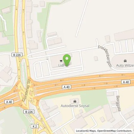 Standortübersicht der Tankstelle Lidl Dienstleistung GmbH & Co. KG in 44809 Bochum