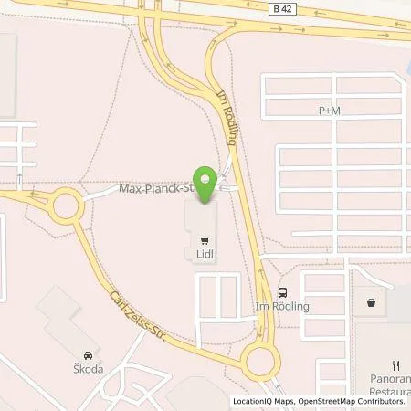 Standortübersicht der Tankstelle Lidl Dienstleistung GmbH & Co. KG in 64331 Weiterstadt