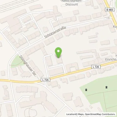 Standortübersicht der Tankstelle Lidl Dienstleistung GmbH & Co. KG in 58332 Schwelm