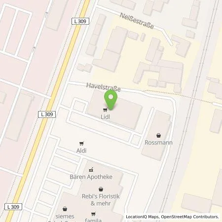 Standortübersicht der Tankstelle Lidl Dienstleistung GmbH & Co. KG in 23554 Lübeck