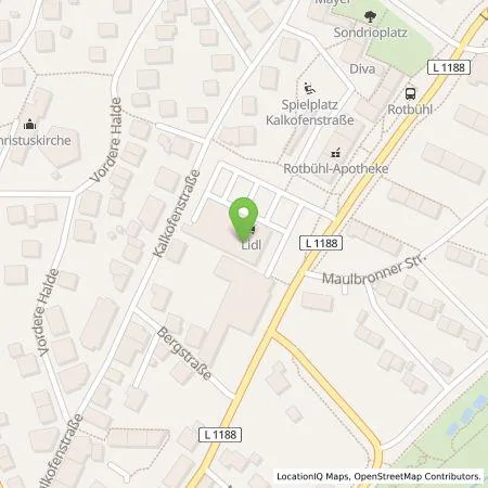 Standortübersicht der Tankstelle Lidl Dienstleistung GmbH & Co. KG in 71063 Sindelfingen