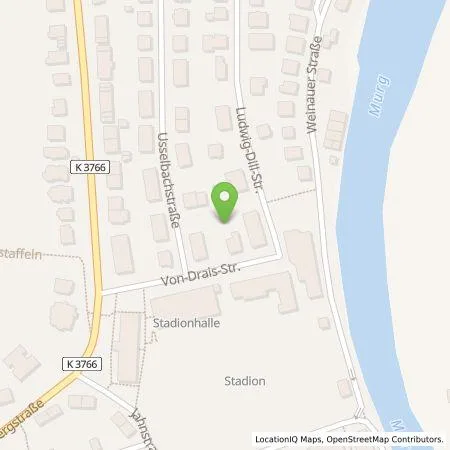 Standortübersicht der Tankstelle Lidl Dienstleistung GmbH & Co. KG in 76593 Gernsbach