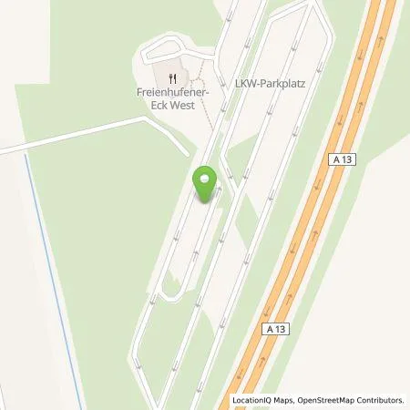 Standortübersicht der Tankstelle E.ON Drive Infrastructure GmbH in 01994 Schipkau