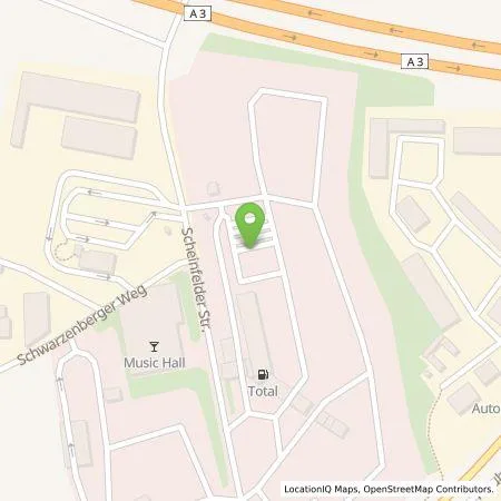 Standortübersicht der Tankstelle E.ON Drive Infrastructure GmbH in 96160 Geiselwind