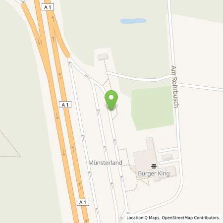 Standortübersicht der Tankstelle E.ON Drive Infrastructure GmbH in 48161 Münster