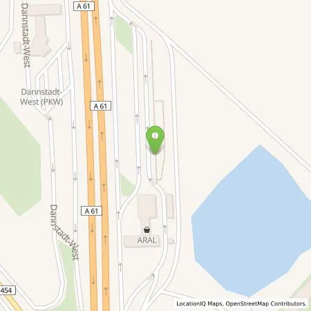 Standortübersicht der Tankstelle E.ON Drive Infrastructure GmbH in 67125 Dannstadt-Schauernheim