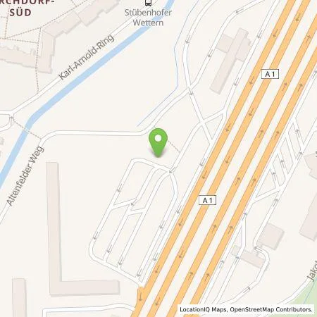 Standortübersicht der Tankstelle E.ON Drive Infrastructure GmbH in 21109 Hamburg