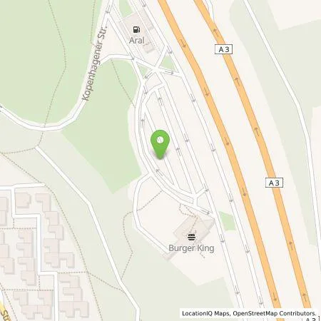 Standortübersicht der Tankstelle E.ON Drive Infrastructure GmbH in 97070 Würzburg