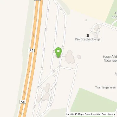 Standortübersicht der Tankstelle E.ON Drive Infrastructure GmbH in 64625 Bensheim