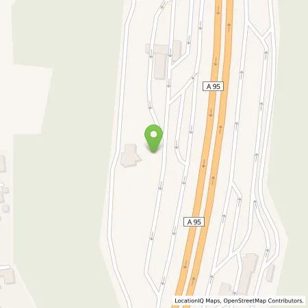 Standortübersicht der Tankstelle E.ON Drive Infrastructure GmbH in 82335 Berg