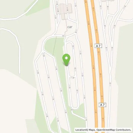 Standortübersicht der Tankstelle E.ON Drive Infrastructure GmbH in 97795 Schondra