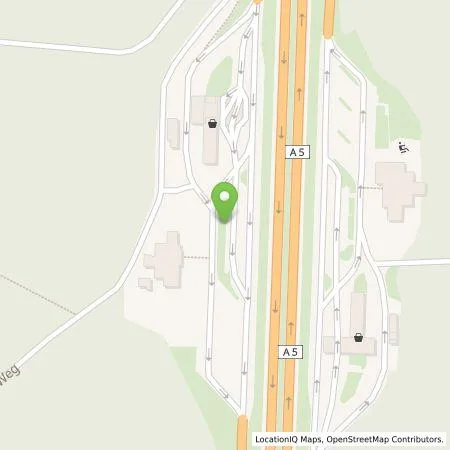 Standortübersicht der Tankstelle E.ON Drive Infrastructure GmbH in 69207 Sandhausen