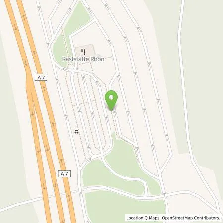 Standortübersicht der Tankstelle E.ON Drive Infrastructure GmbH in 97795 Schondra