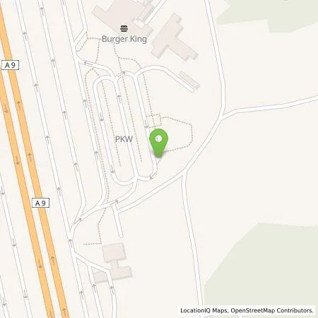 Standortübersicht der Tankstelle E.ON Drive Infrastructure GmbH in 91257 Pegnitz