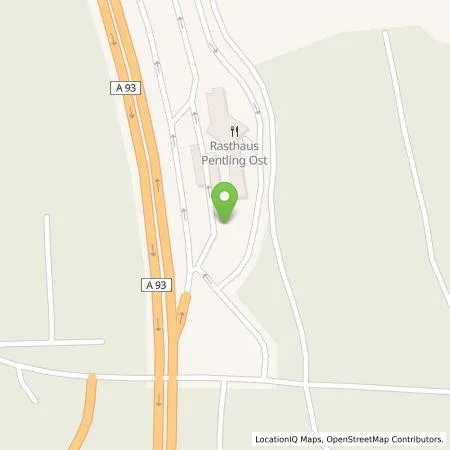 Standortübersicht der Tankstelle E.ON Drive Infrastructure GmbH in 93080 Pentling