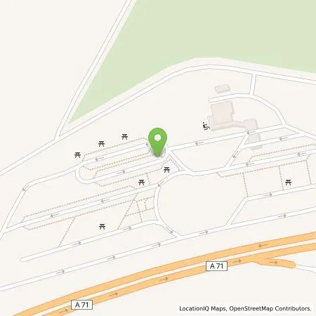 Standortübersicht der Tankstelle E.ON Drive Infrastructure GmbH in 98716 Geraberg