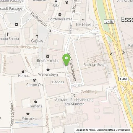 Standortübersicht der Tankstelle E.ON Drive Infrastructure GmbH in 45127 Essen