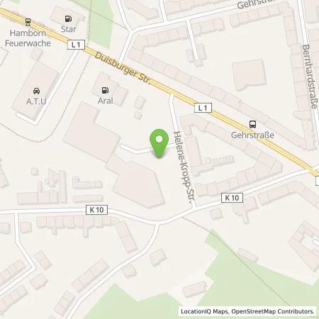 Standortübersicht der Tankstelle E.ON Drive Infrastructure GmbH in 47166 Duisburg