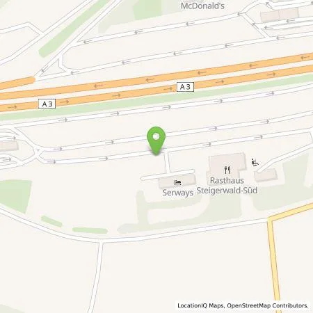 Standortübersicht der Tankstelle E.ON Drive Infrastructure GmbH in 96193 Wachenroth