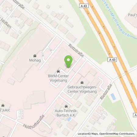 Standortübersicht der Tankstelle TotalEnergies Charging Solutions Deutschland GmbH in 45659 Recklinghausen