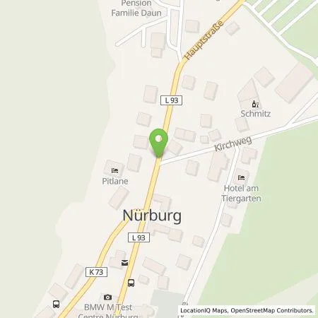 Standortübersicht der Tankstelle TotalEnergies Charging Solutions Deutschland GmbH in 53520 Nürburg